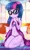 Size: 1368x2258 | Tagged: suggestive, artist:charliexe, ponerpics import, ponybooru import, sci-twi, twilight sparkle, human, equestria girls, bedroom, blanket, blushing, bra, breasts, busty sci-twi, busty twilight sparkle, clothes, feet, female, glasses, human coloration, humanized, image, jpeg, kneeling, looking at you, panties, pillow, purple eyes, sexy, sitting, solo, solo female, surprised, underwear, wavy mouth