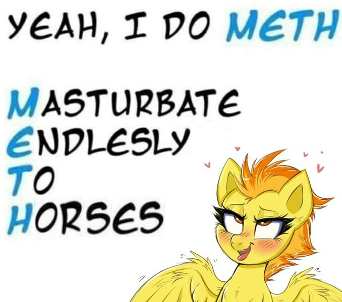 Size: 728x644 | Tagged: suggestive, artist:confetticakez, banned from derpibooru, deleted from derpibooru, derpibooru import, edit, spitfire, pegasus, pony, ahegao, blushing, cropped, cropped porn, eyeroll, female, floating heart, g4, heart, image, jpeg, mare, meme, moaning, moaning in pleasure, open mouth, orange mane, panting, simple background, solo, solo female, spread wings, text, thick eyelashes, tongue out, white background, wingboner, wings, wonderbolts, yellow coat