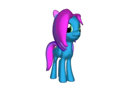 Size: 1200x900 | Tagged: safe, artist:josephlu2021, derpibooru import, oc, oc:azure acrylic, unofficial characters only, pegasus, pony, pony creator, 3d, bow, hair bow, image, pegasus oc, png, pony oc, ponylumen, simple background, solo, transparent background, wings
