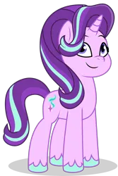 Size: 3000x4481 | Tagged: safe, artist:keronianniroro, derpibooru import, starlight glimmer, pony, unicorn, g5, my little pony: tell your tale, female, g4, g4 to g5, generation leap, horn, image, mare, png, redesign, simple background, solo, transparent background, vector