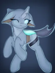 Size: 2950x3930 | Tagged: safe, artist:sodapop sprays, derpibooru import, oc, oc:specs, unofficial characters only, changeling, pony, changeling drone, changeling oc, drone, full body, image, looking at you, png, shy, simple background, solo