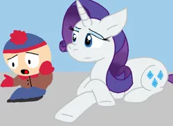 Size: 958x700 | Tagged: safe, artist:cmara, derpibooru import, human, pony, unicorn, female, g4, horn, image, male, png, south park, stan marsh