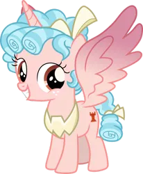 Size: 1280x1554 | Tagged: safe, artist:cloudy glow, derpibooru import, edit, edited screencap, screencap, cozy glow, alicorn, pony, alicornified, cozybetes, cozycorn, cute, female, filly, image, looking at you, milestone, png, race swap, simple background, smiling, smiling at you, solo, transparent background