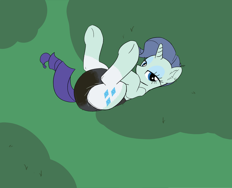 Size: 2665x2162 | Tagged: questionable, artist:drasill, derpibooru import, rarity, pony, unicorn, abdl, diaper, diaper fetish, fetish, forest, g4, horn, image, lidded eyes, looking at you, nature, no mouth, png, raised leg, tree, urine, wet diaper