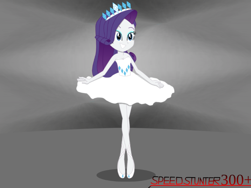 Size: 945x707 | Tagged: safe, artist:crashstunter75, derpibooru import, diamond tiara, rarity, human, equestria girls, ballerina, ballet, ballet slippers, clothes, crown, cute, diamond crown (object), female, g4, goddess, humanized, image, jewelry, png, raribetes, regalia, solo, solo female, tutu