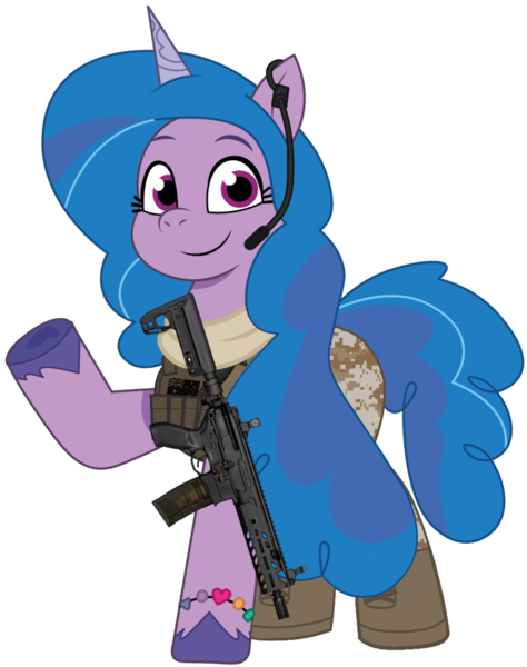 Size: 924x1170 | Tagged: safe, artist:edy_january, artist:prixy05, derpibooru import, part of a set, izzy moonbow, pony, unicorn, g5, my little pony: tell your tale, armor, assault rifle, australian, australian flag, body armor, boots, carbine, clothes, combat knife, delta forces, gears, gun, horn, image, knife, mcx, mcx virtus, military, military pants, military uniform, pants, png, reference, rifle, scarf, shoes, soldier, soldier pony, solo, special forces, tactical, tactical vest, tanktop, uniform, vest, weapon