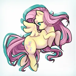 Size: 1024x1024 | Tagged: safe, artist:vveksy, derpibooru import, fluttershy, pegasus, pony, beanbrows, colored pupils, cute, drop shadow, eyebrows, female, flying, g4, image, mare, png, shyabetes, simple background, small wings, solo, spread wings, turned head, white background, wings