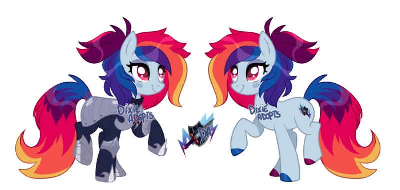 Size: 3444x1636 | Tagged: safe, artist:dixieadopts, derpibooru import, oc, oc:shining ace, earth pony, pony, armor, female, image, mare, png, simple background, solo, transparent background