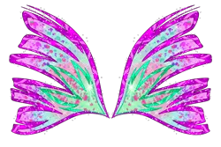 Size: 3000x2000 | Tagged: safe, artist:user15432, derpibooru import, starlight glimmer, colored wings, fairy wings, g4, gradient wings, image, png, purple wings, simple background, sirenix, solo, transparent background, wings, winx club