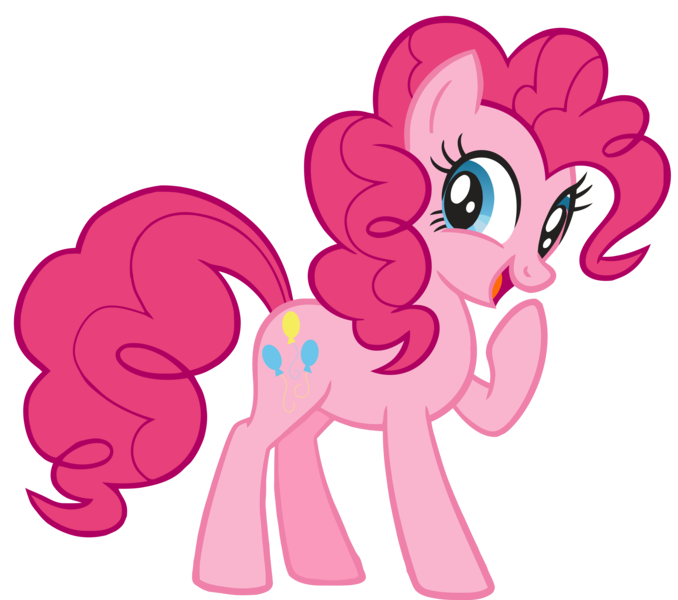 Size: 10271x9083 | Tagged: safe, derpibooru import, official, pinkie pie, earth pony, pony, absurd resolution, cheerful, cutie mark, element of laughter, female, g4, happy, hasbro, image, laughing, looking at you, png, ponytail, simple background, smiling, smiling at you, solo, standing, talking, transparent background, vector