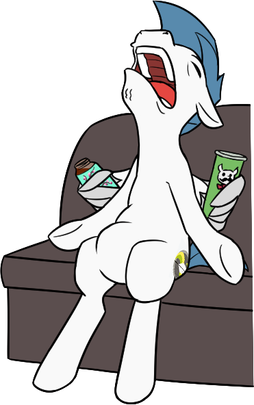 Size: 371x592 | Tagged: safe, artist:whitequartztheartist, derpibooru import, oc, oc:white quartz, unofficial characters only, pegasus, pony, chips, food, image, png, potato chips, pringles, sleeping, snoring, tea