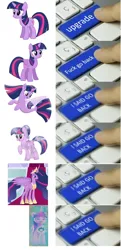 Size: 724x1493 | Tagged: safe, derpibooru import, edit, edited screencap, editor:modus_ponens, screencap, princess twilight 2.0, twilight sparkle, twilight sparkle (alicorn), alicorn, crystal pony, unicorn, g5, my little pony: make your mark, my little pony: make your mark chapter 2, my little pony: the movie, the crystalling, the last problem, spoiler:g5, spoiler:my little pony: make your mark, spoiler:my little pony: make your mark chapter 2, spoiler:mymc02e02, crown, derpibooru exclusive, g4, g4 purist, growing pains, image, jewelry, jpeg, meme, older, older twilight, older twilight sparkle (alicorn), op is a duck, regalia, seasonwunner, unicorn twilight, upgrade meme