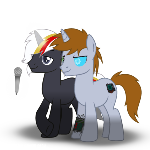 Size: 3600x3600 | Tagged: safe, artist:ramixe dash, derpibooru import, oc, unofficial characters only, pony, unicorn, fallout equestria, g4, glow, glowing horn, horn, image, male, png, rule 63, simple background, stallion, text, transparent background