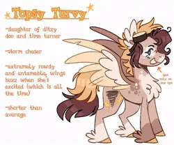 Size: 798x675 | Tagged: safe, artist:wanderingpegasus, derpibooru import, oc, unofficial characters only, pegasus, pony, chest fluff, female, goggles, image, jpeg, leg fluff, mare, obtrusive watermark, pegasus oc, solo, watermark, wings