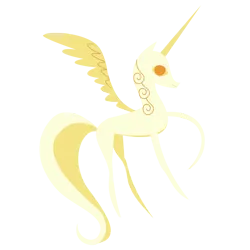 Size: 4000x4000 | Tagged: safe, artist:gurugrendo, derpibooru import, alicorn, pony, friendship is magic, season 1, the best night ever, concave belly, g4, horn, image, long horn, long tail, object, png, simple background, slender, solo, statue, stylized, tail, thin, thin legs, transparent background, vector