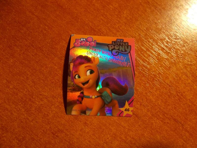Size: 1024x768 | Tagged: safe, derpibooru import, official, sunny starscout, earth pony, g5, my little pony: a new generation, 3d, image, indonesian, jpeg, logo, looking away, maretime bay, merchandise, photo, shiny, slogan, smiling, sticker