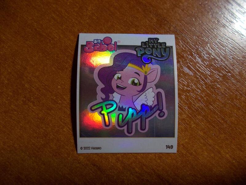 Size: 1024x768 | Tagged: safe, derpibooru import, official, pipp petals, pegasus, g5, 2d, image, indonesian, jpeg, logo, looking at you, merchandise, photo, shiny, smiling, smiling at you, sticker