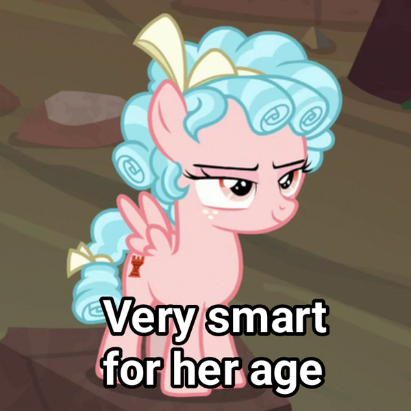 Size: 720x720 | Tagged: safe, derpibooru import, edit, edited screencap, screencap, cozy glow, pony, frenemies (episode), female, filly, foal, image, png, solo