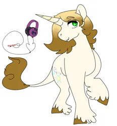 Size: 1599x1726 | Tagged: safe, artist:void-home, derpibooru import, unicorn, colored horn, horn, image, leonine tail, multicolored horn, png, solo, tail, unshorn fetlocks