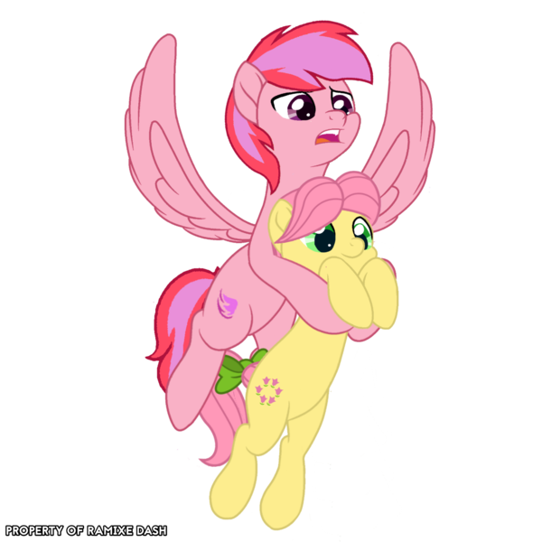 Size: 3600x3600 | Tagged: safe, artist:ramixe dash, derpibooru import, posey (g5), earth pony, pegasus, pony, g5, base used, g4, g5 to g4, generation leap, image, male, movie accurate, peony blossom, png, rule 63, simple background, stallion, transparent background, whirlwind wings, windy