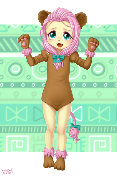 Size: 2297x3468 | Tagged: safe, artist:uotapo, banned from derpibooru, idw, paywalled source, fluttershy, equestria girls, animal costume, clothes, costume, cowardly lion, cute, equestria girls interpretation, fangs, female, g4, image, lionshy, looking at you, my little pony classics reimagined: the unicorn of odd, open mouth, paws, png, scene interpretation, shyabetes, solo, the unicorn of odd, the wizard of oz, uotapo is trying to murder us, weapons-grade cute, younger