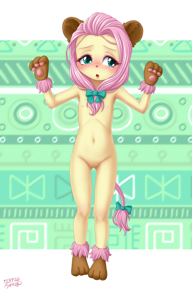 Size: 2297x3468 | Tagged: explicit, artist:uotapo, banned from derpibooru, idw, paywalled source, fluttershy, equestria girls, animal costume, blushing, clothes, costume, cowardly lion, cute, equestria girls interpretation, fangs, featureless crotch, female, g4, image, lionshy, lolicon, my little pony classics reimagined: the unicorn of odd, nipples, nudity, open mouth, paws, png, scene interpretation, shyabetes, solo, the unicorn of odd, the wizard of oz, underage, uotapo is trying to murder us, weapons-grade cute, younger