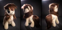 Size: 4261x2100 | Tagged: safe, artist:onlyfactory, derpibooru import, photographer:anonymous, oc, oc:frosty flakes, earth pony, pony, /mlp/, 4chan, bootleg, female, image, jpeg, mare, photo, plushie