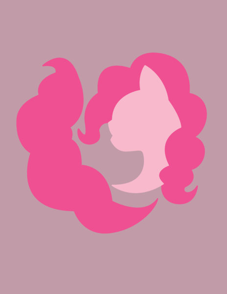 Size: 2550x3300 | Tagged: safe, artist:kinokashi, edit, part of a set, ponerpics import, pinkie pie, earth pony, pony, emblem of harmony, female, image, mare, minimalist, modern art, png, solo, watermark removal