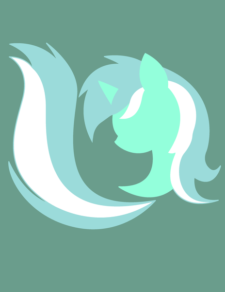 Size: 2550x3300 | Tagged: safe, artist:kinokashi, edit, ponerpics import, lyra heartstrings, pony, unicorn, emblem of harmony, female, image, mare, minimalist, modern art, png, solo, watermark removal