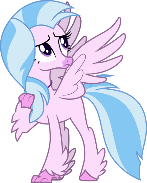 Size: 3000x3717 | Tagged: safe, artist:cloudy glow, derpibooru import, silverstream, school daze, .ai available, image, png, simple background, solo, transparent background, vector