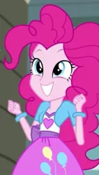 Size: 357x628 | Tagged: safe, derpibooru import, pinkie pie, human, equestria girls, shake your tail, female, g4, image, jpeg, solo