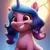 Size: 4096x4096 | Tagged: safe, ai content, derpibooru import, machine learning generated, stable diffusion, izzy moonbow, pony, unicorn, g5, my little pony: a new generation, absurd resolution, beautiful, beautiful hair, bow, curvy, cute, generator:pony diffusion v6 xl, generator:purplesmart.ai, grin, horn, image, izzybetes, pink eyes, png, ponytail, prompter:lerkyboy, smiling, solo, teenage izzy moonbow, teenager, teeth, whited teeth