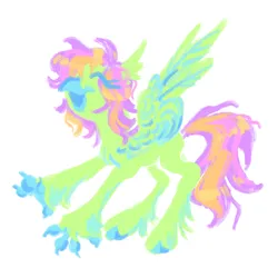 Size: 2000x2000 | Tagged: safe, artist:webkinzworldz, derpibooru import, oc, unnamed oc, unofficial characters only, hippogriff, ambiguous gender, beak, chest fluff, colored hooves, colored paws, colored wings, concave belly, ear fluff, eye clipping through hair, eyes closed, green coat, hippogriff oc, image, leg fluff, lineless, long legs, long mane, long tail, messy mane, messy tail, multicolored hair, multicolored tail, open beak, open mouth, open smile, png, simple background, slender, smiling, solo, spread wings, stretching, tail, thin, two toned wings, unshorn fetlocks, white background, wings