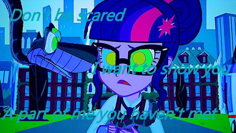 Size: 800x450 | Tagged: safe, artist:hypnovorelover, derpibooru import, sci-twi, twilight sparkle, human, snake, equestria girls, clothes, coiling, coils, crystal prep, crystal prep academy uniform, duo, female, g4, glasses, hypno eyes, hypnosis, hypnotized, image, jpeg, kaa, kaa eyes, looking at each other, looking at someone, male, scared, school uniform, story included