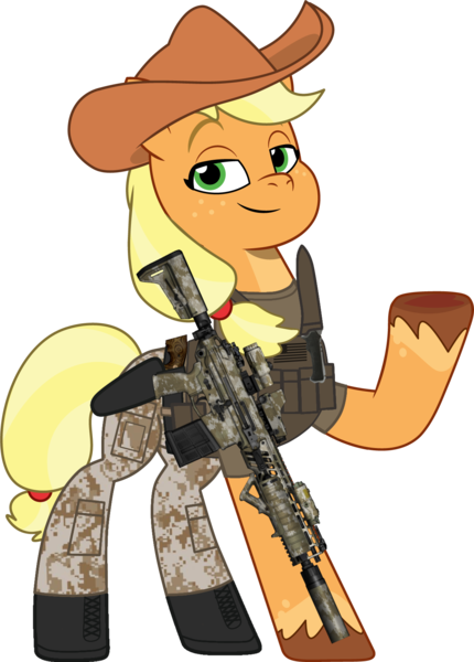 Size: 1183x1649 | Tagged: safe, artist:edy_january, artist:prixy05, derpibooru import, edit, part of a set, vector edit, applejack, earth pony, pony, g5, applejack's hat, armor, assault rifle, belt, body armor, boots, call of duty, call of duty: warzone, camouflage, clothes, colonel.aj, combat knife, cowboy hat, g4, g4 to g5, generation leap, gun, handgun, hat, image, knife, marine, marines, military, military pants, military pony, military uniform, pistol, png, revolver, rifle, shirt, shoes, simple background, soldier, soldier pony, solo, special forces, tactical vest, task forces 141, transparent background, uniform, united states, vector, vest, weapon, xm7