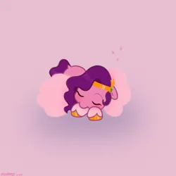 Size: 2480x2480 | Tagged: safe, artist:starburstuwu, derpibooru import, pipp petals, pegasus, pony, g5, image, jpeg, sleeping, solo