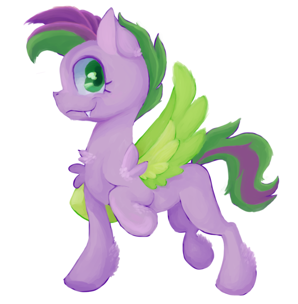 Size: 1219x1241 | Tagged: safe, artist:teochronico, derpibooru import, spike, ponified, pegasus, pony, image, png, ponified spike, simple background, solo, species swap, transparent background