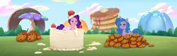 Size: 3840x1222 | Tagged: safe, artist:vian teow, derpibooru import, official, g5, my little pony: tell your tale, spoiler:g5, spoiler:my little pony: tell your tale, spoiler:tyts01e46, background, image, jpeg, production art, sparky's sick