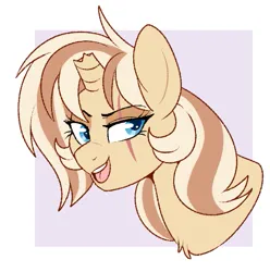 Size: 511x515 | Tagged: safe, artist:lulubell, derpibooru import, oc, oc:lulubell, unofficial characters only, pony, unicorn, broken horn, bust, evil, eye scar, facial scar, female, horn, image, mare, open mouth, png, scar, solo