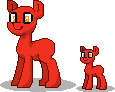 Size: 115x92 | Tagged: safe, derpibooru import, pony, pony town, image, missing cutie mark, pixel art, png, redesign, upscaled