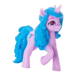 Size: 3000x3000 | Tagged: safe, derpibooru import, official, izzy moonbow, unicorn, g5, cute, horn, image, izzybetes, jpeg, merchandise, photo, raised hoof, smiling, standing, toy