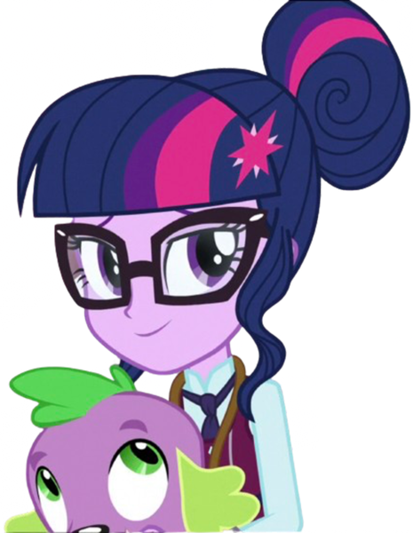 Size: 1953x2520 | Tagged: safe, derpibooru import, edit, edited screencap, editor:homersimpson1983, screencap, sci-twi, spike, spike the regular dog, twilight sparkle, dog, human, equestria girls, friendship games, background removed, clothes, female, g4, glasses, image, male, not a vector, png