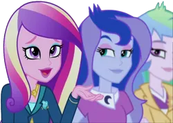 Size: 3549x2520 | Tagged: safe, derpibooru import, edit, edited screencap, editor:homersimpson1983, screencap, princess cadance, princess celestia, princess luna, human, equestria girls, friendship games, background removed, dean cadance, female, g4, image, not a vector, png, principal celestia, trio, trio female, vice principal luna