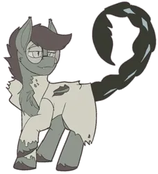 Size: 932x1024 | Tagged: safe, artist:brainiac, derpibooru import, oc, oc:doctor scorp, bat pony, pony, fallout equestria, fallout equestria:all things unequal (pathfinder), image, male, png, simple background, solo, stallion, transparent background