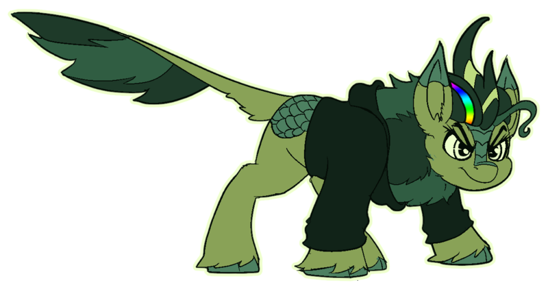 Size: 1267x659 | Tagged: safe, artist:brainiac, derpibooru import, oc, oc:silent spring, kirin, pony, fallout equestria, fallout equestria:all things unequal (pathfinder), female, image, mare, png, simple background, solo, transparent background