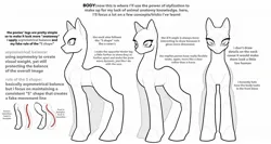 Size: 2048x1088 | Tagged: safe, artist:rottendevilman, derpibooru import, pony, black and white, english, grayscale, how to draw, image, jpeg, monochrome, solo, text, tutorial