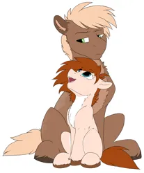 Size: 3385x4096 | Tagged: safe, artist:cold blight, derpibooru import, oc, oc:cedar, oc:honey comb, unofficial characters only, earth pony, cute, earth pony oc, image, jpeg, oc x oc, shipping, simple background, size difference