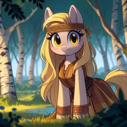 Size: 1024x1024 | Tagged: safe, ai content, derpibooru import, machine learning generated, derpy hooves, cyrillic, image, jpeg, russian, slavic