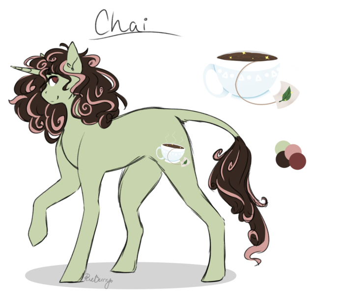 Size: 2300x2000 | Tagged: safe, artist:pixelberrry, derpibooru import, oc, oc:chai, pony, unicorn, horn, image, male, png, simple background, solo, stallion, transparent background