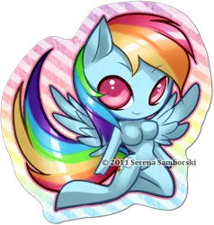 Size: 453x476 | Tagged: suggestive, artist:sererena, derpibooru import, rainbow dash, anthro, pegasus, breasts, g4, image, nudity, png, watermark